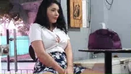 Squirt Over The Waiter’s Shoes At The Bar