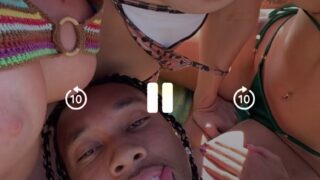 tyga kelly kay and two other pawgs Nude Video