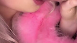 emily rose sexy pink fur coat blowjob Nude Leak video