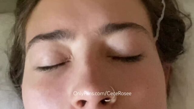 Cecilia Rose (Cece Rose) Nude cum on face OnlyFans Video